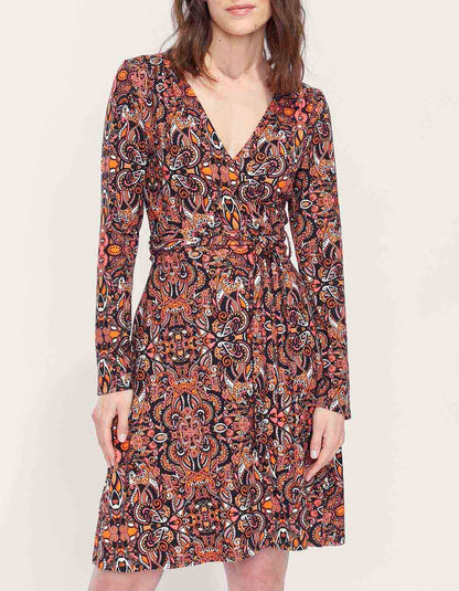 Robe portefeuille maille jersey BALINA