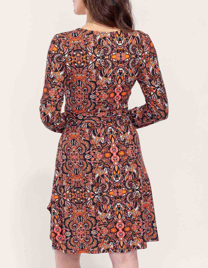 Robe portefeuille maille jersey BALINA