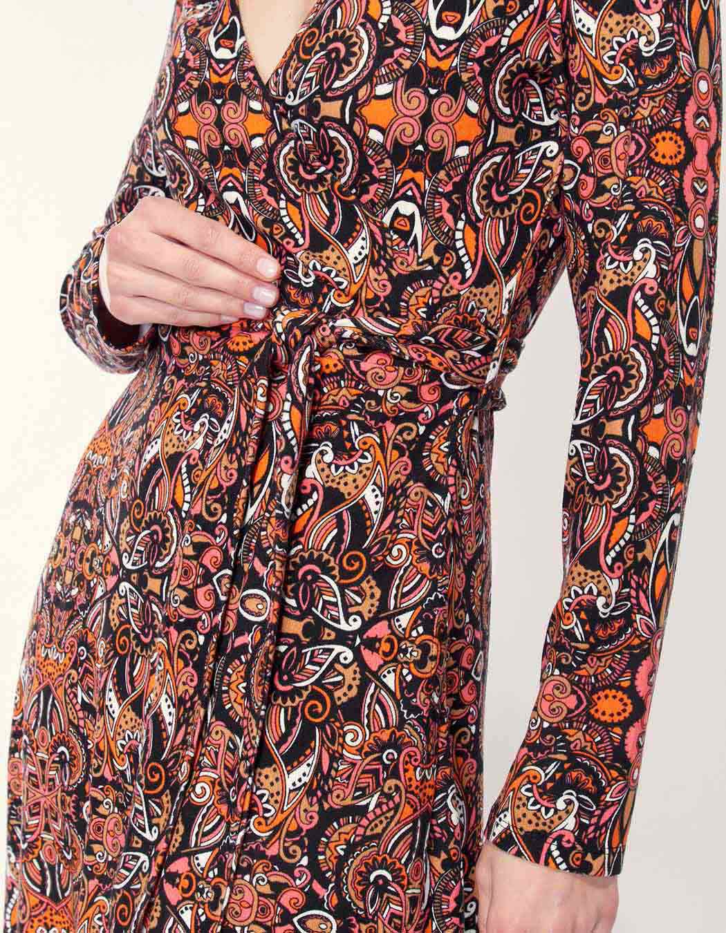 Robe portefeuille maille jersey BALINA