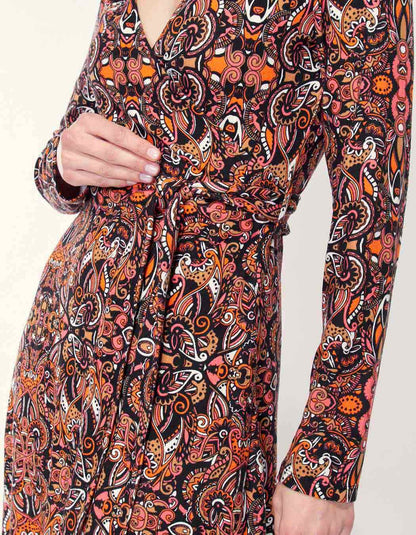 Robe portefeuille maille jersey BALINA