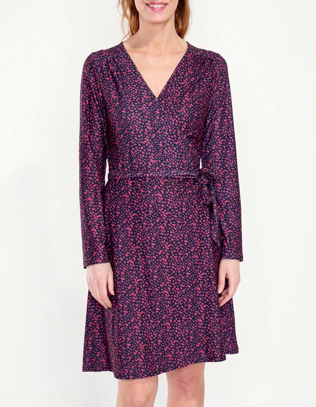 Robe cache-cœur jersey BALINA