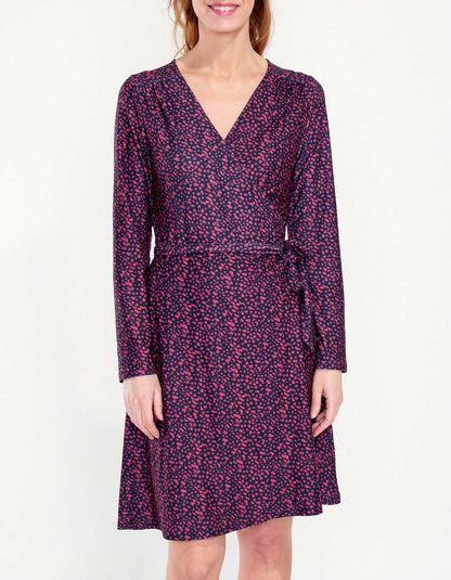 Robe cache-cœur jersey BALINA
