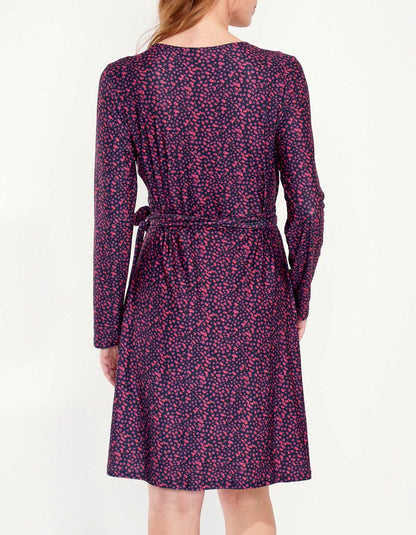 Robe cache-cœur jersey BALINA