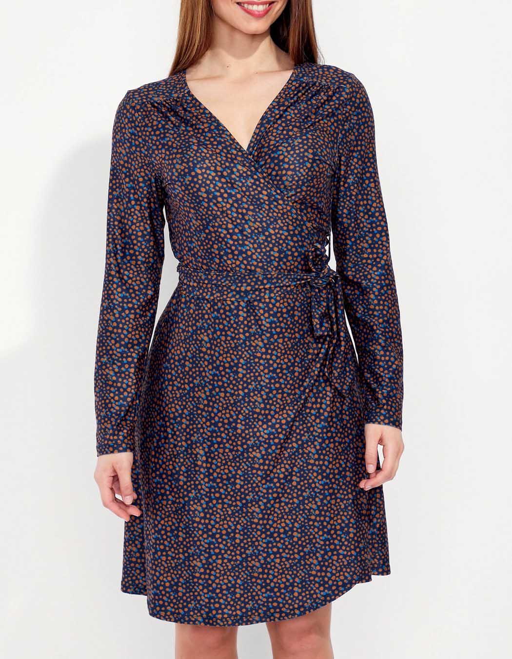 Robe cache-cœur jersey BALINA