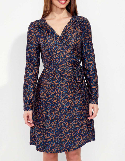 Robe cache-cœur jersey BALINA
