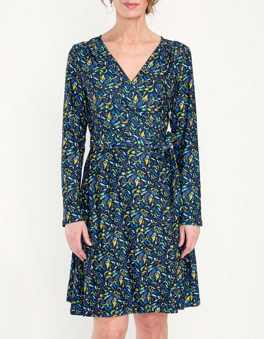 Robe cache-cœur jersey BALINA