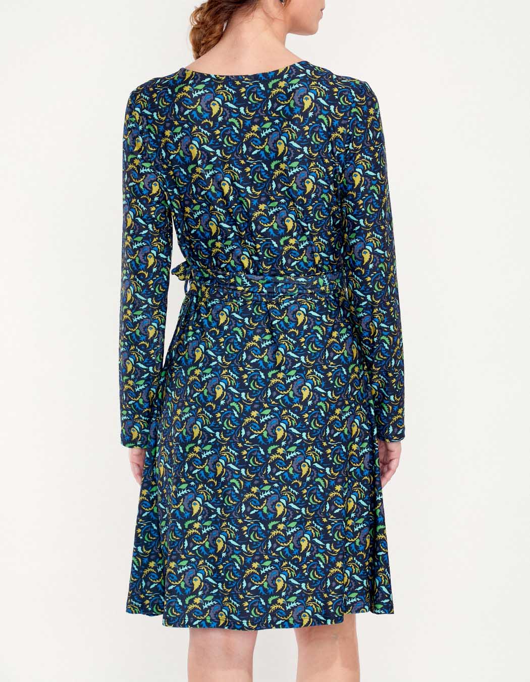 Robe cache-cœur jersey BALINA