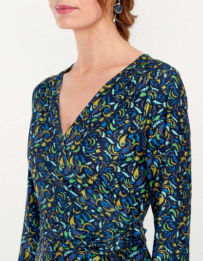 Robe cache-cœur jersey BALINA