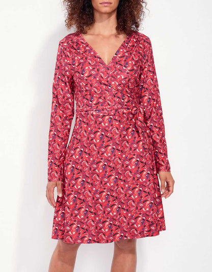 Robe cache-cœur jersey BALINA
