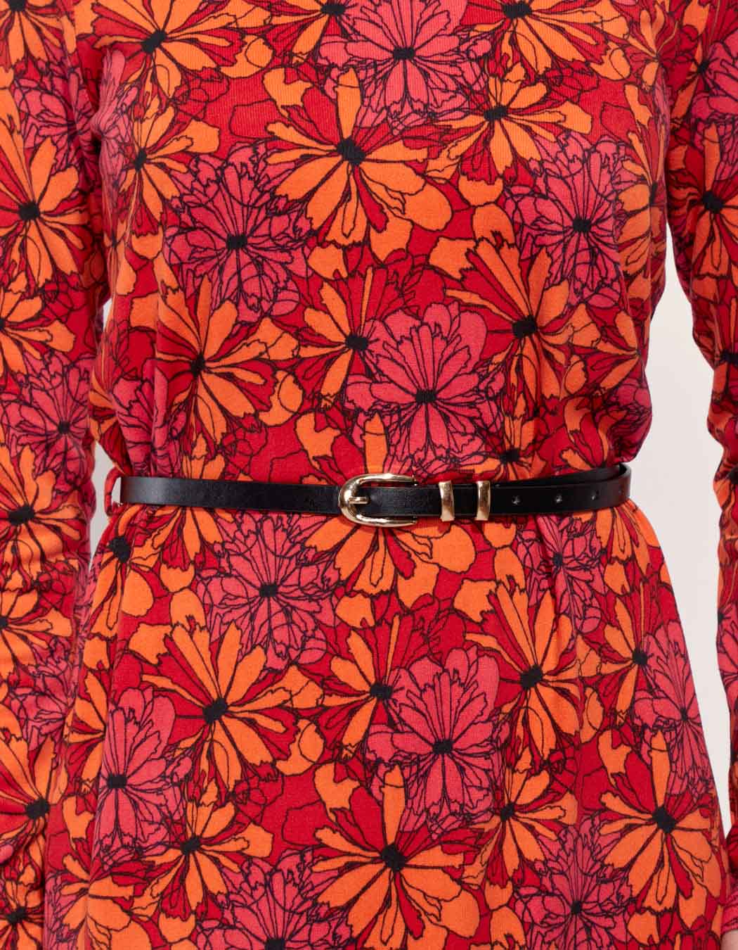 Robe midi en maille jersey BEELA