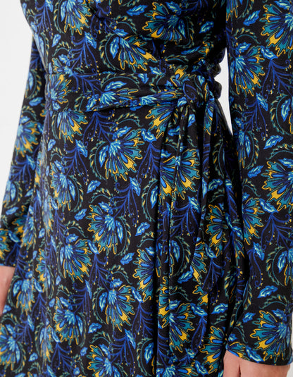 Robe portefeuille imprimée maille jersey BALINA