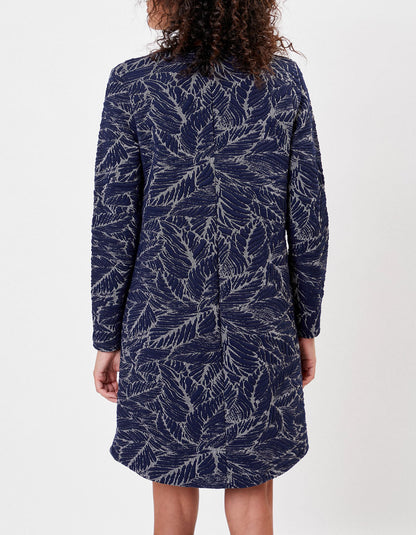 Robe maille évasée à motifs ASDIS
