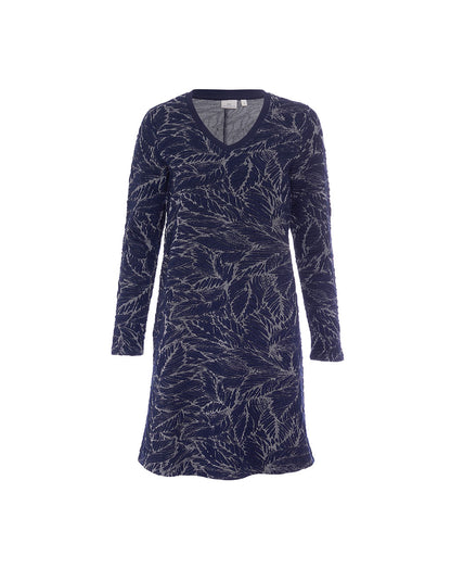 Robe maille évasée à motifs ASDIS