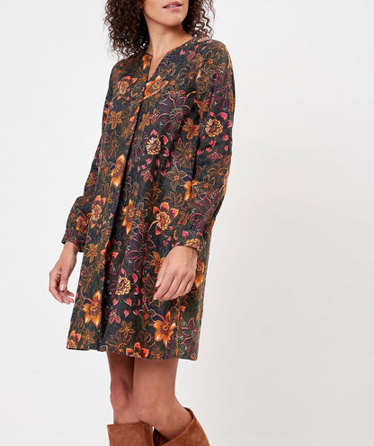 Robe courte imprimée coton HILD