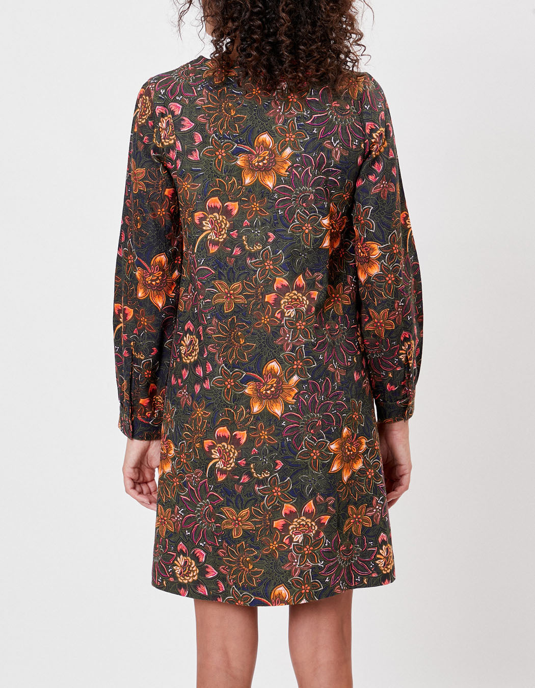Robe courte imprimée coton HILD