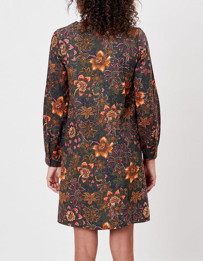 Robe courte imprimée coton HILD
