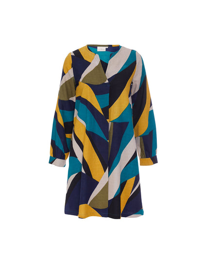 Robe courte imprimée coton HILD