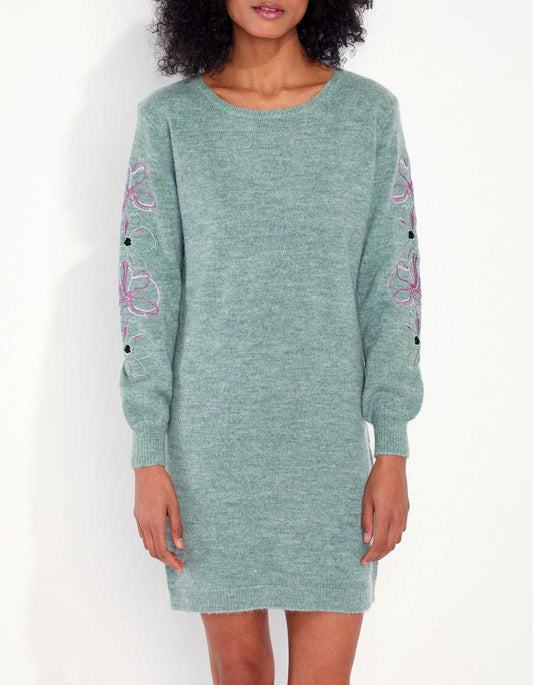 Robe maille droite KEHI