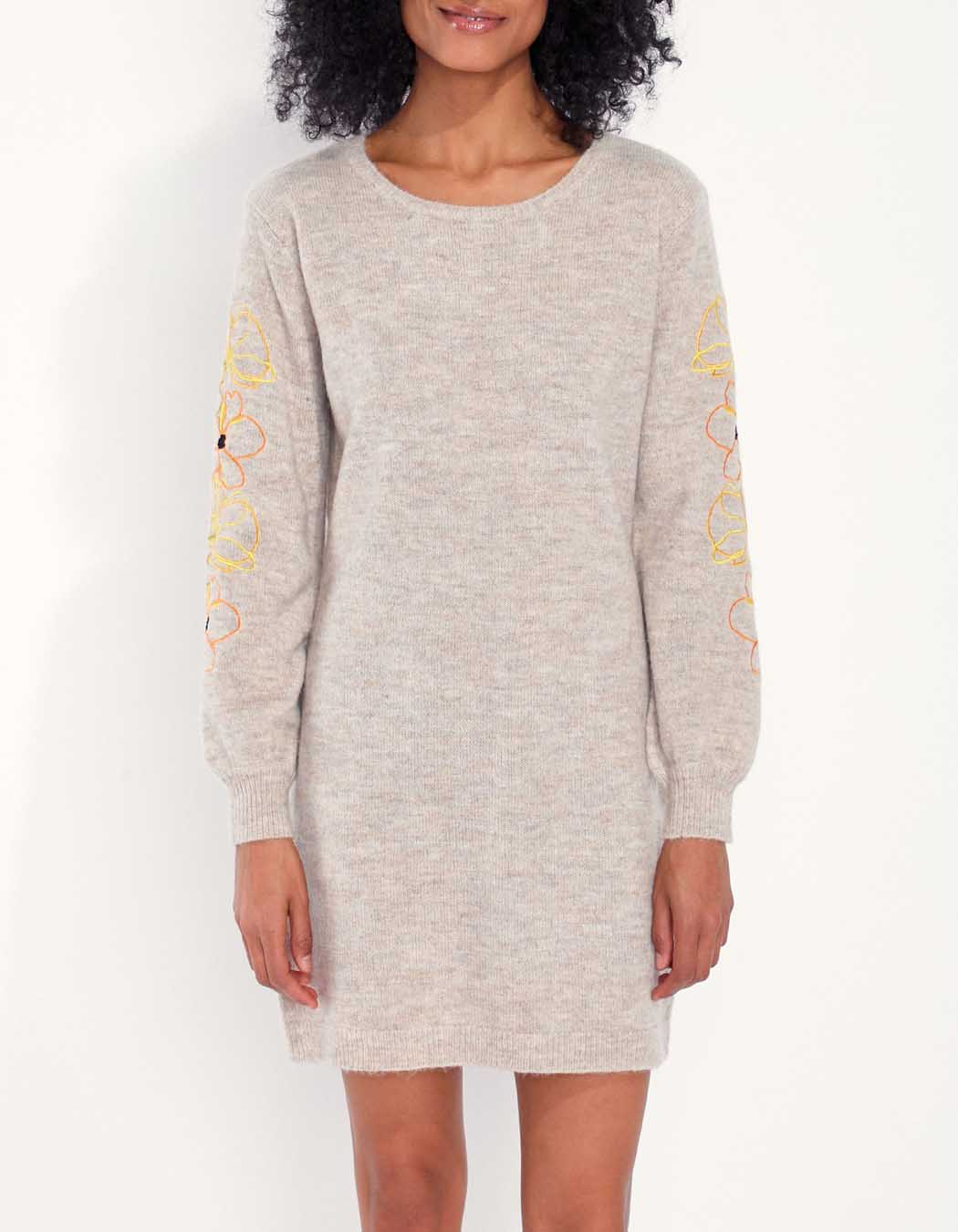 Robe maille droite KEHI