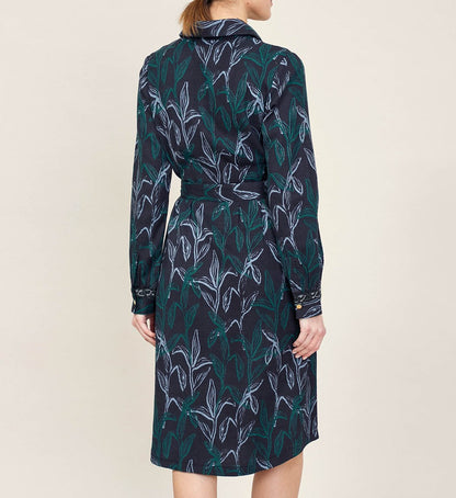 Robe chemise imprimée en coton KANNI