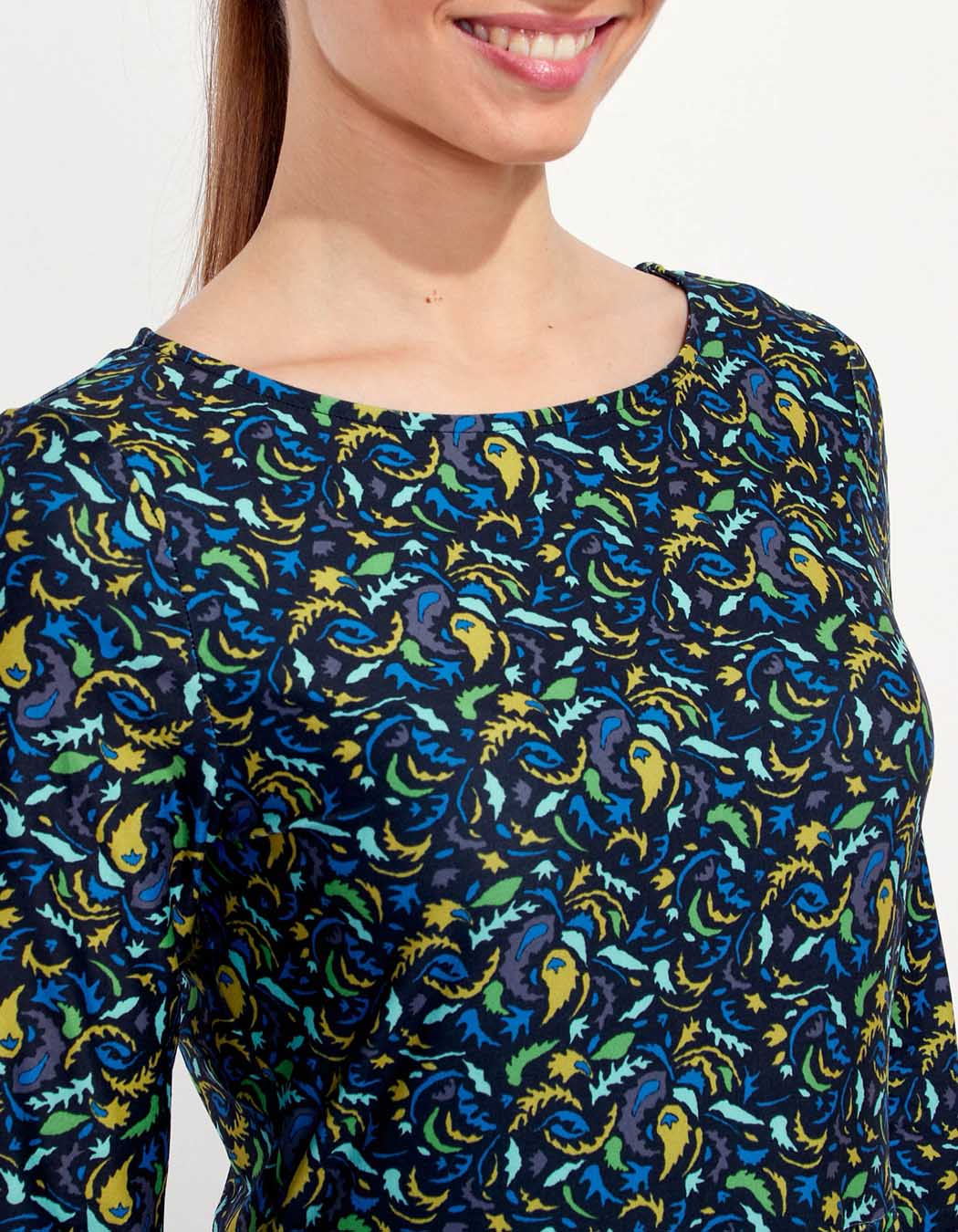 Robe evasée jersey KANEI
