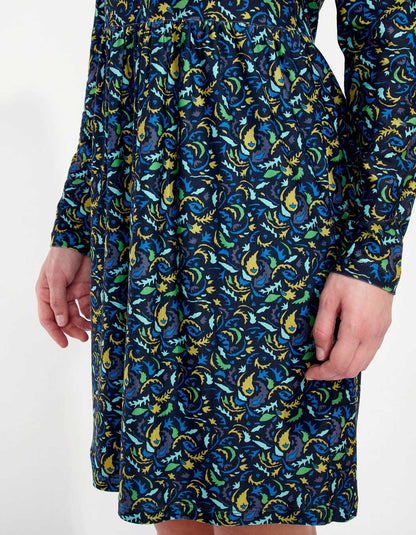 Robe evasée jersey KANEI
