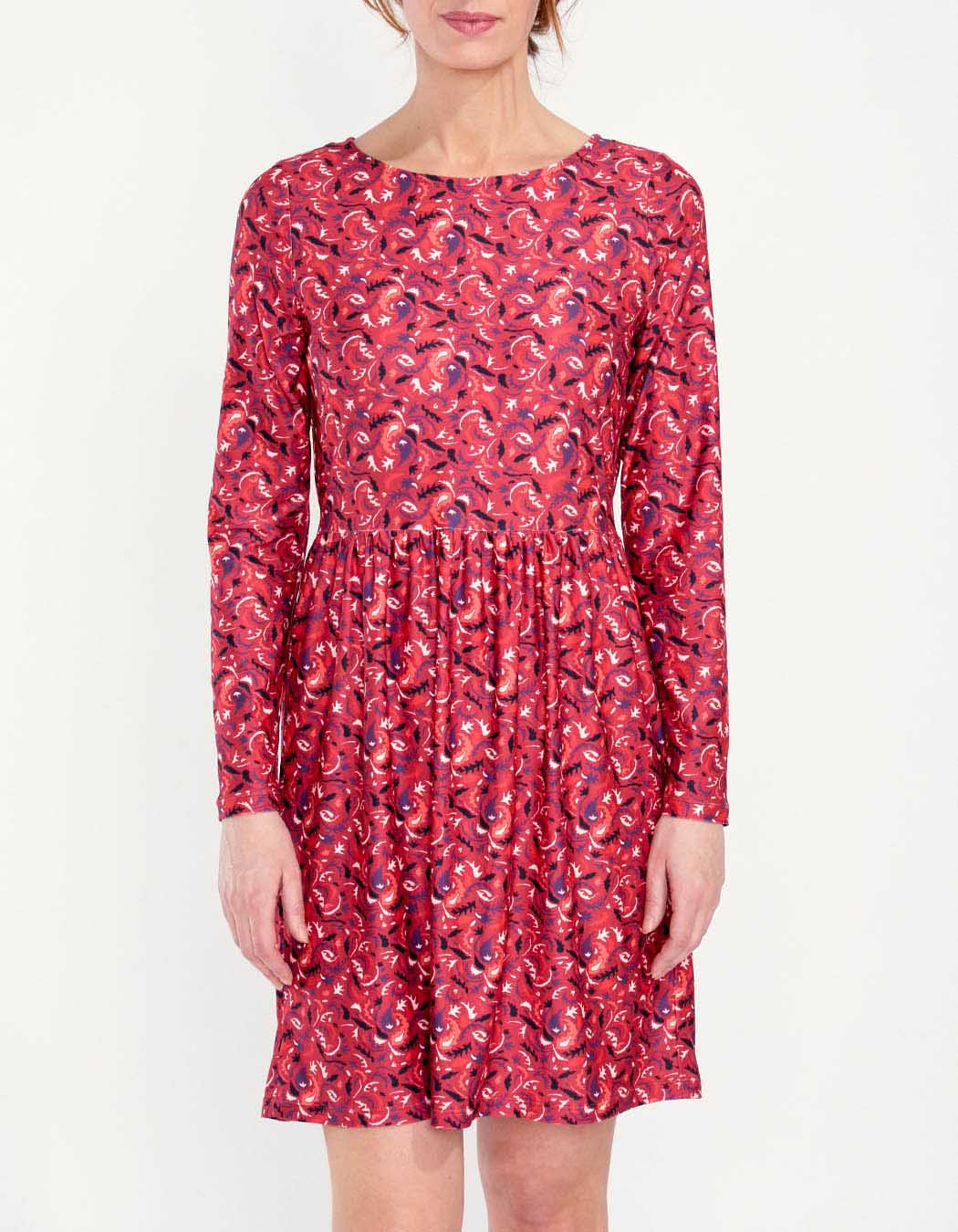 Robe evasée jersey KANEI