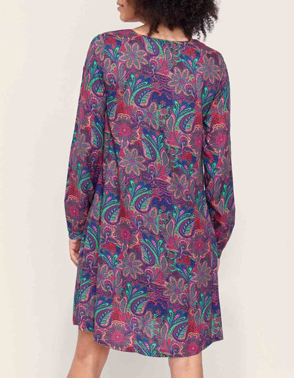 Robe fluide evasée Ecovero
 NOZOMI