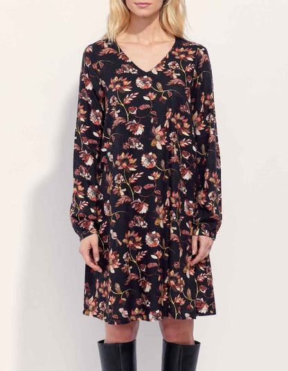 Robe fluide evasée Ecovero
 NOZOMI