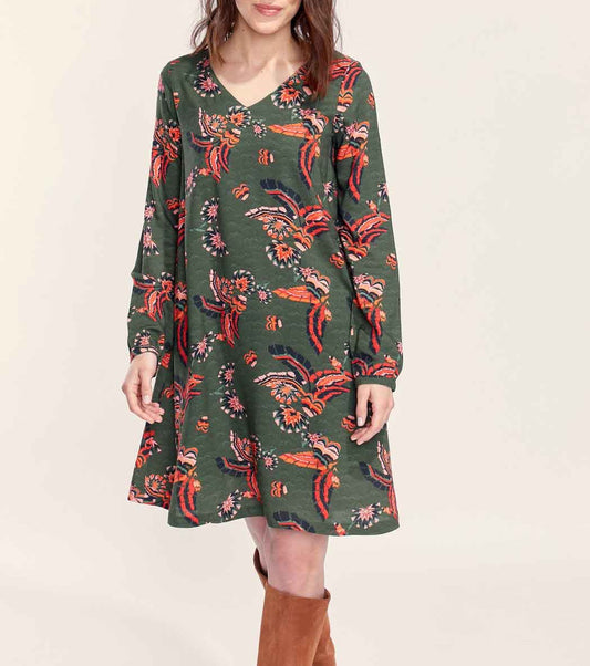 Robe fluide evasée Ecovero
 NOZOMI