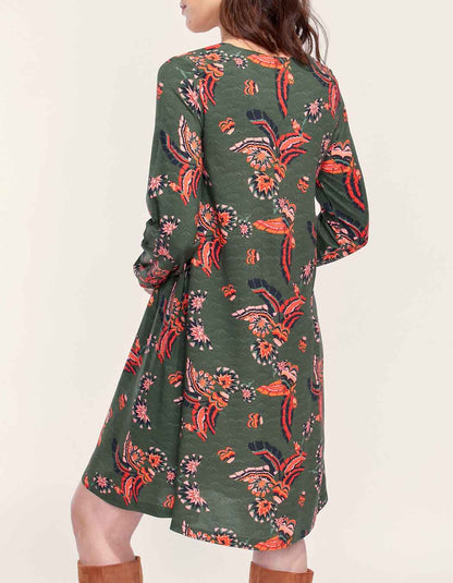 Robe fluide evasée Ecovero
 NOZOMI