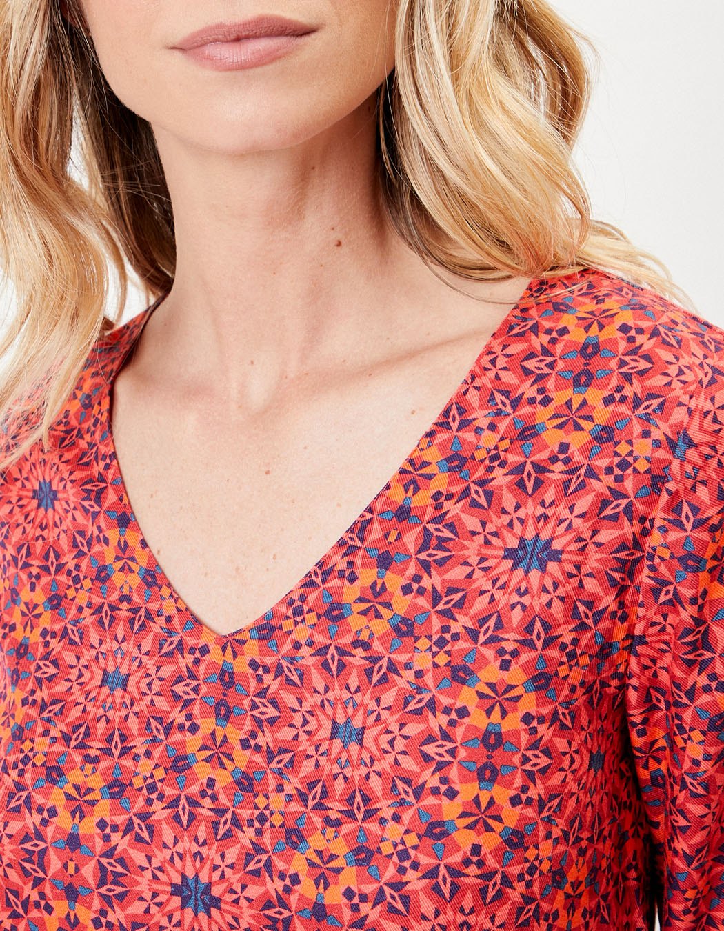 Robe évasée imprimée NOEMIE