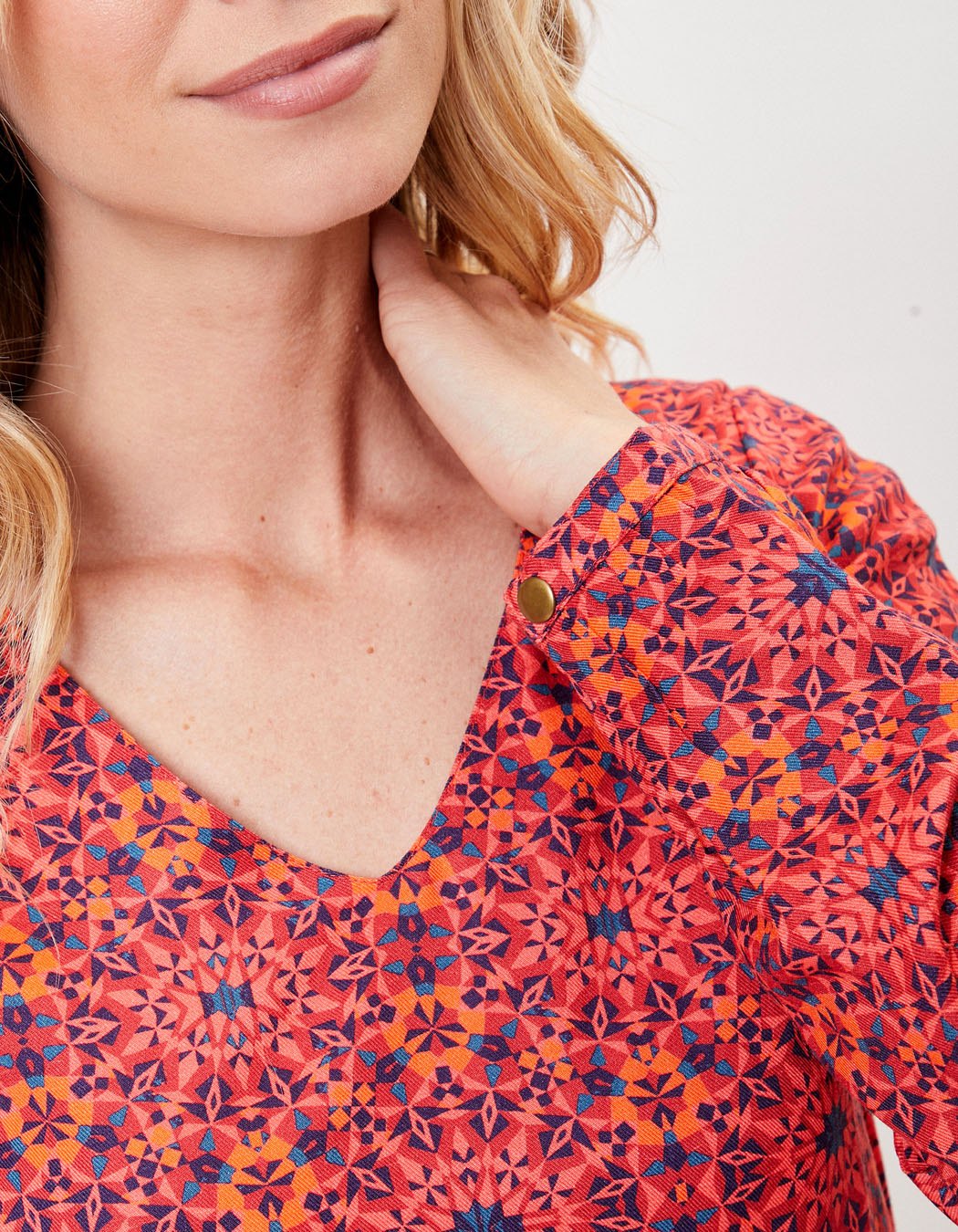 Robe évasée imprimée NOEMIE