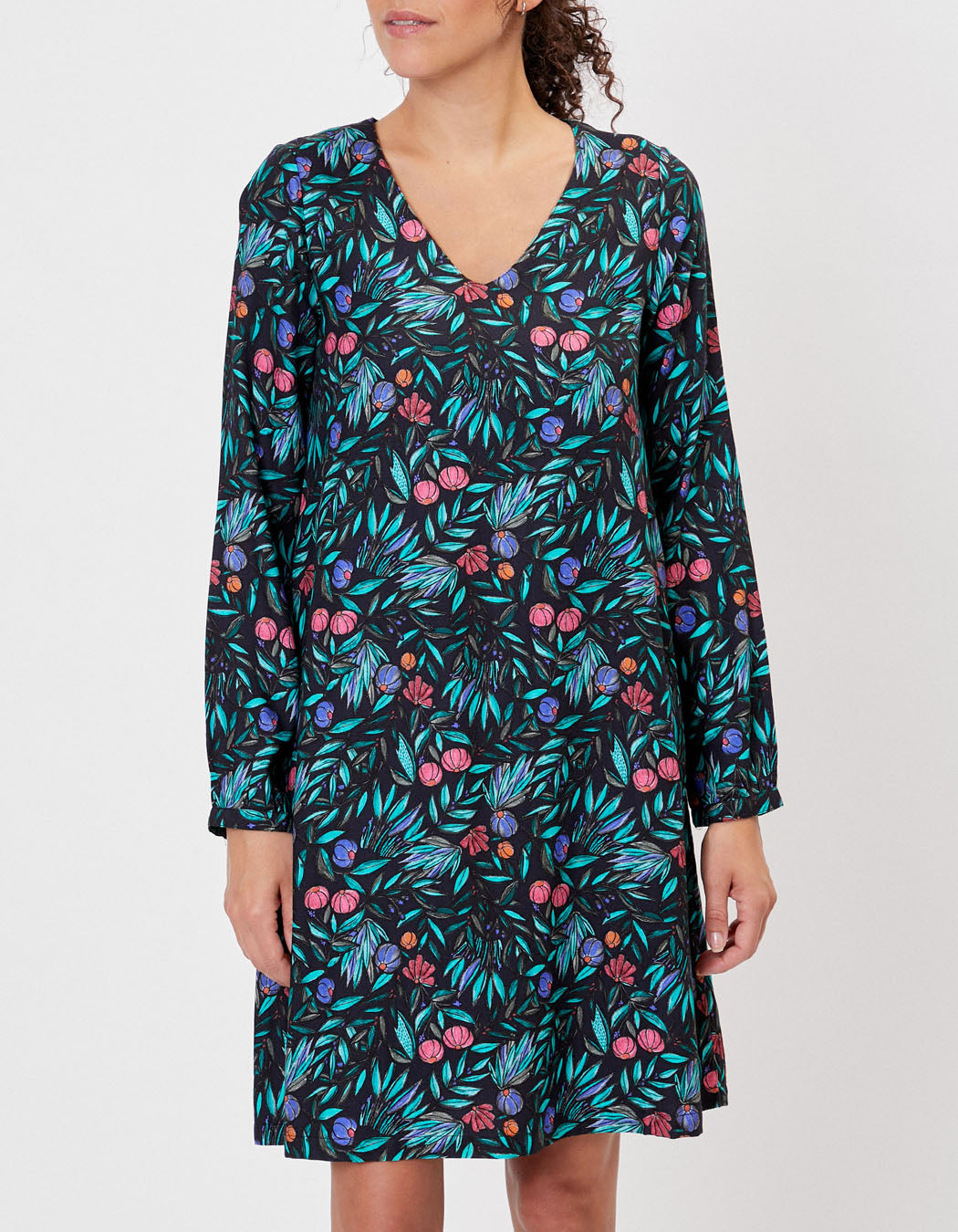 Robe évasée imprimée NOEMIE