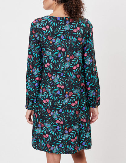 Robe évasée imprimée NOEMIE