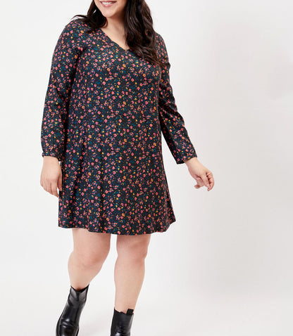 Robe évasée imprimée NOEMIE
