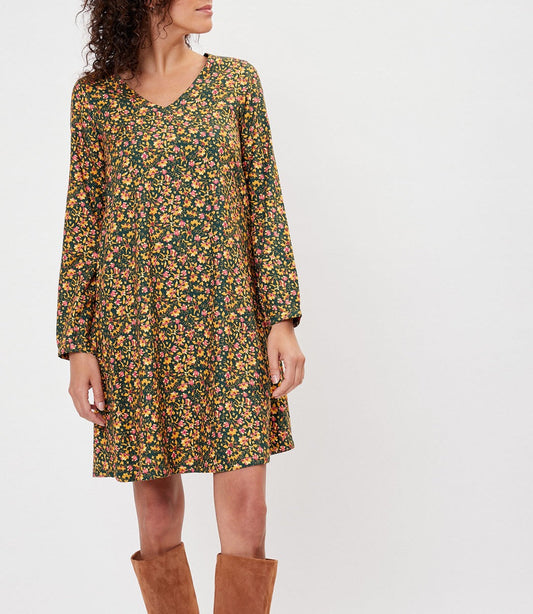 Robe évasée imprimée NOEMIE