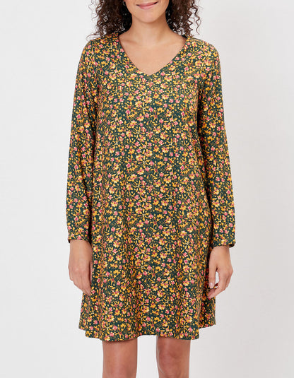 Robe évasée imprimée NOEMIE