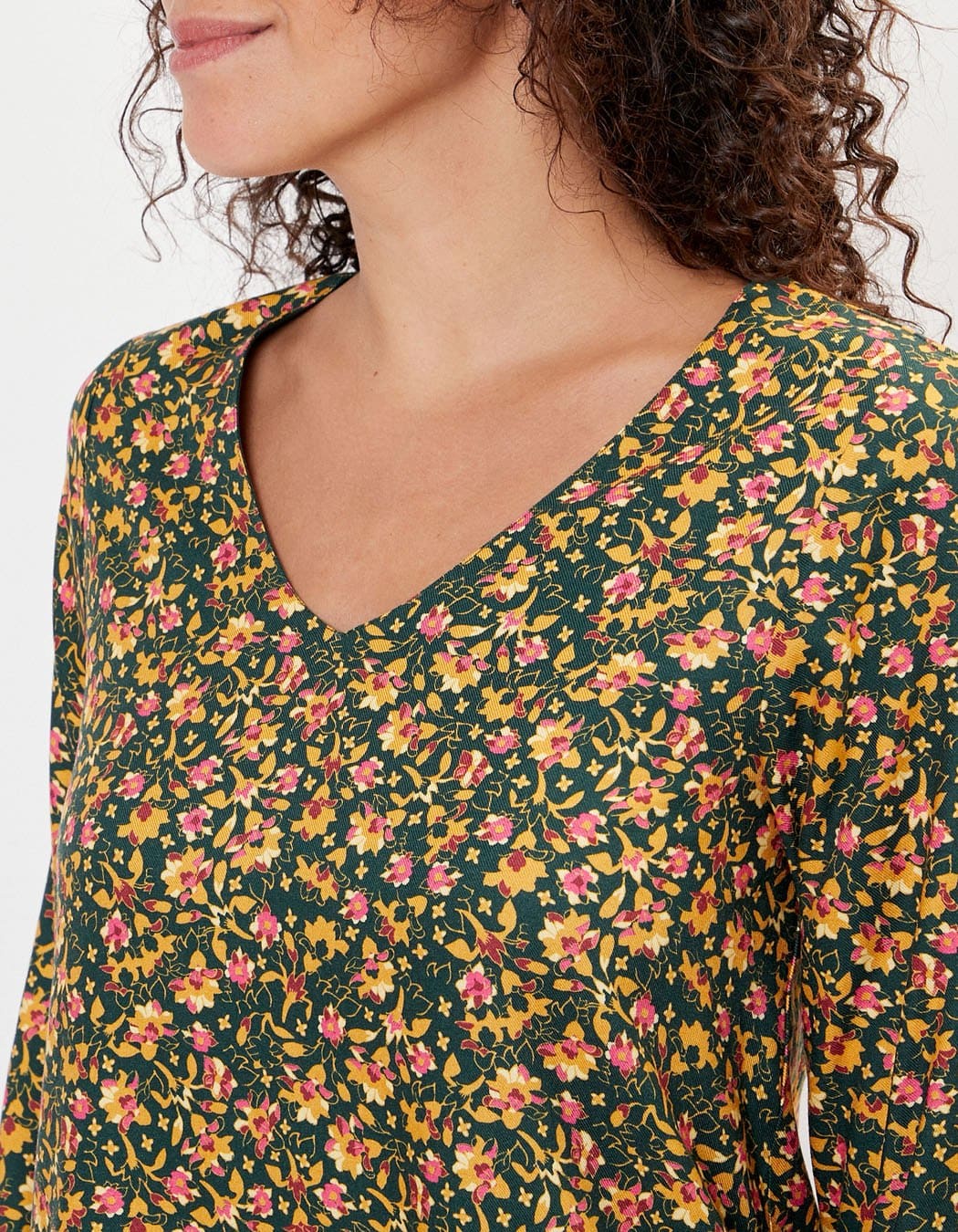Robe évasée imprimée NOEMIE
