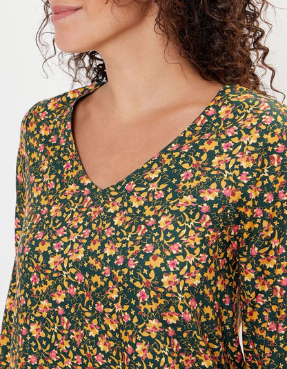 Robe évasée imprimée NOEMIE