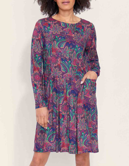 Robe fluide droite Ecovero OKI