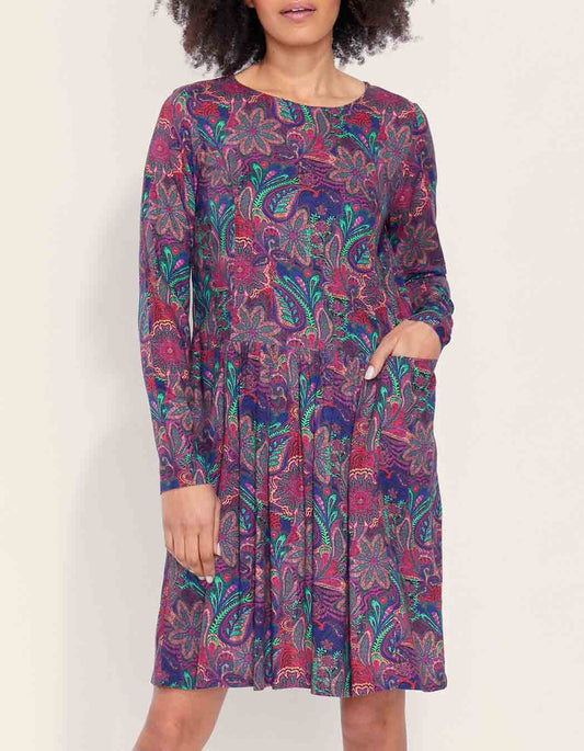 Robe fluide droite Ecovero OKI