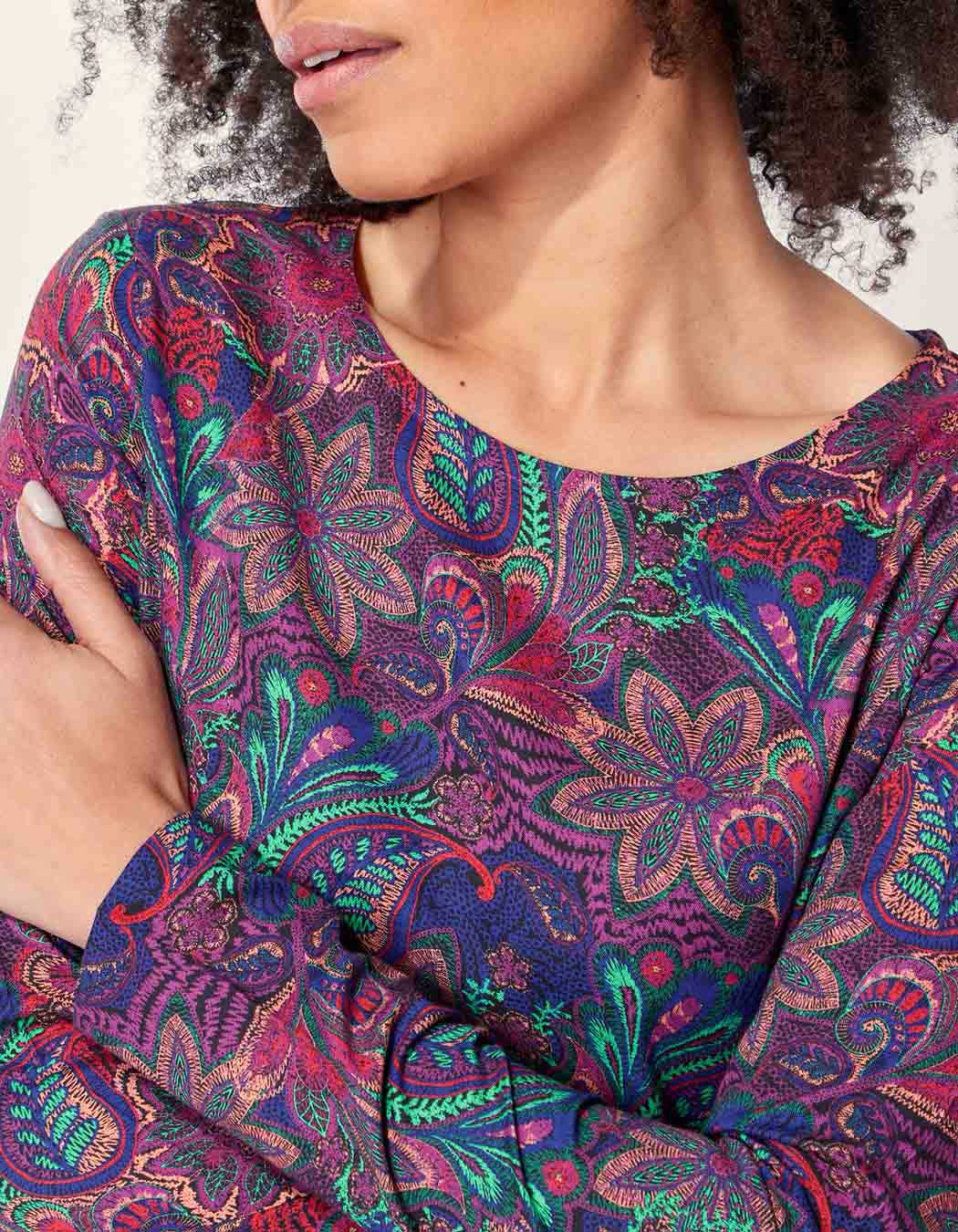Robe fluide droite Ecovero OKI