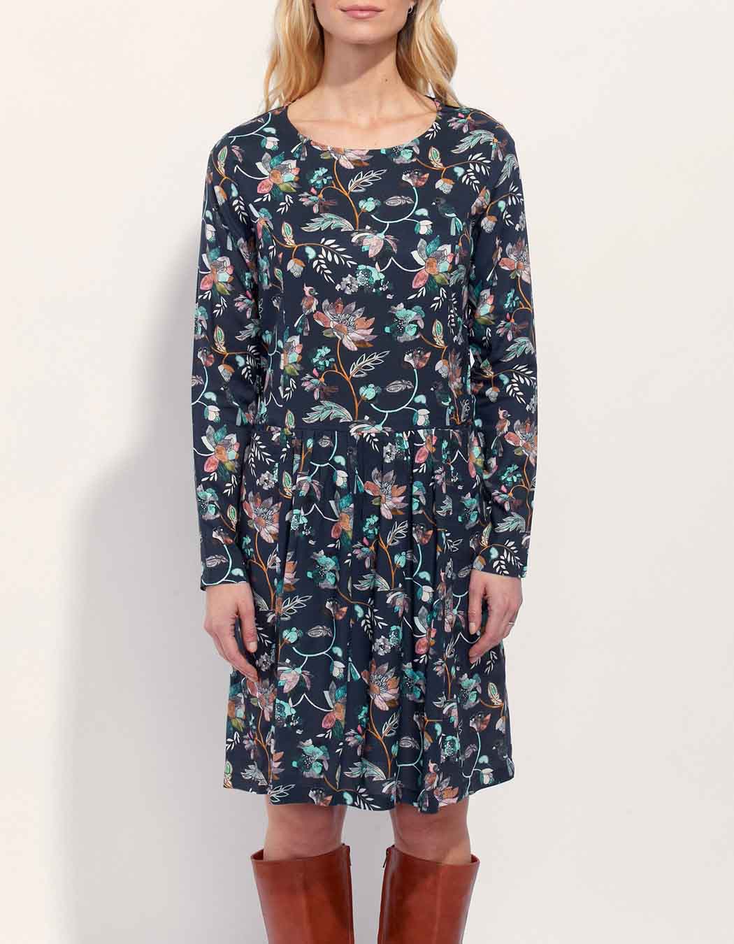 Robe fluide droite Ecovero OKI