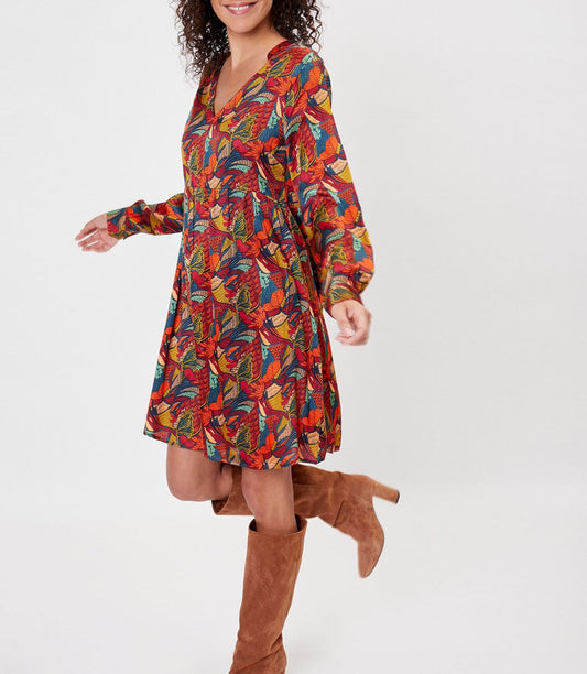 Robe imprimée ample SILENE