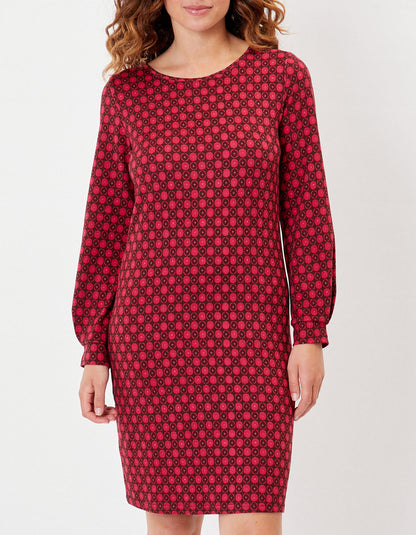 Robe droite imprimée UDDI