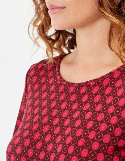 Robe droite imprimée UDDI