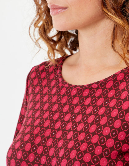 Robe droite imprimée UDDI