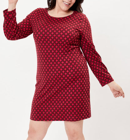 Robe droite imprimée UDDI