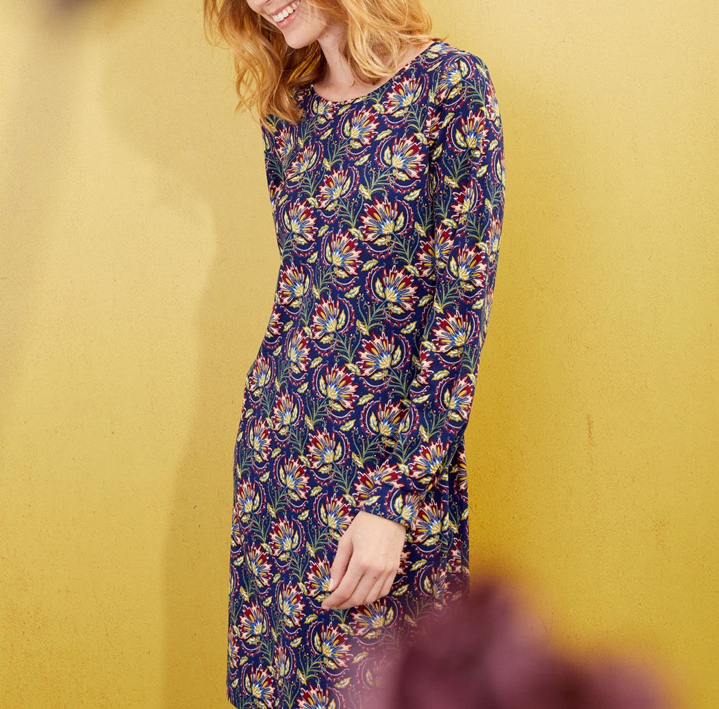 Robe droite imprimée UDDI